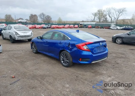 2021 Honda Civic Ex z USA, uszkodzony, nr VIN 2HGFC1F35MH703346
